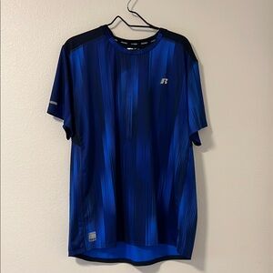 Russell Athletic Blue Performance Short Sleeve Tee